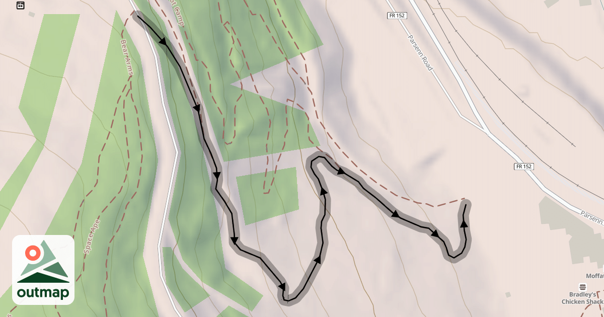 Map of Lower Boulevard