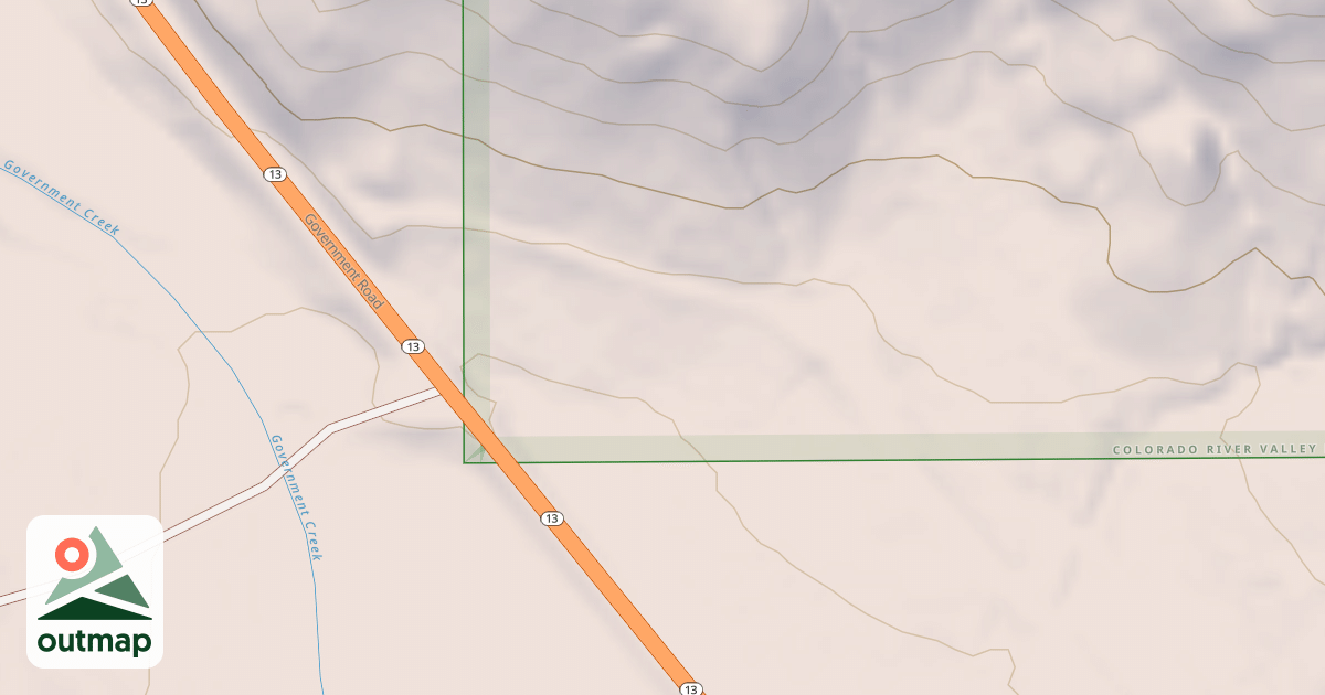 Map of BLM National GTLF Public Motorized Roads d0e1fbc9-ea8d-45e5-8e12-bae50a157be6
