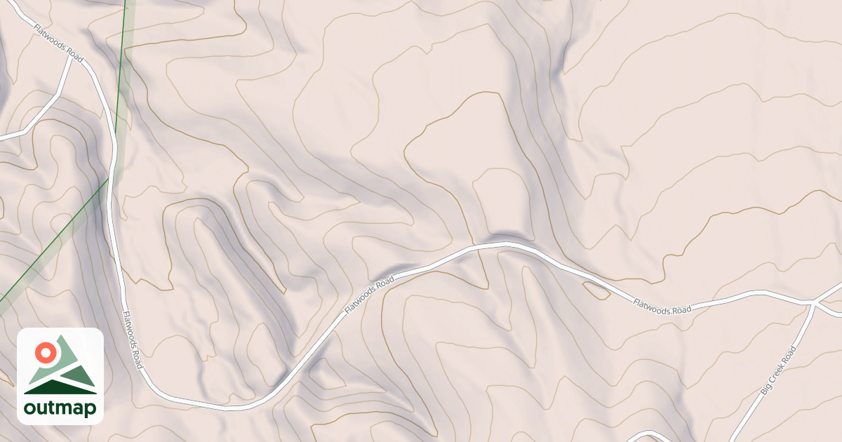 Map of HICKORY TREE