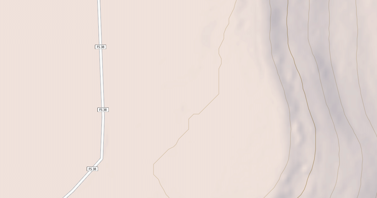 Map preview of USFS National Forest System Roads {D440DF48-A860-4629-A852-9B960A791192}