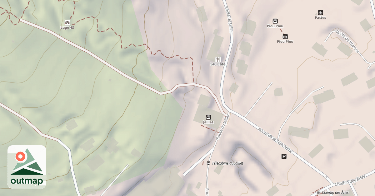 Map of Luge 4S