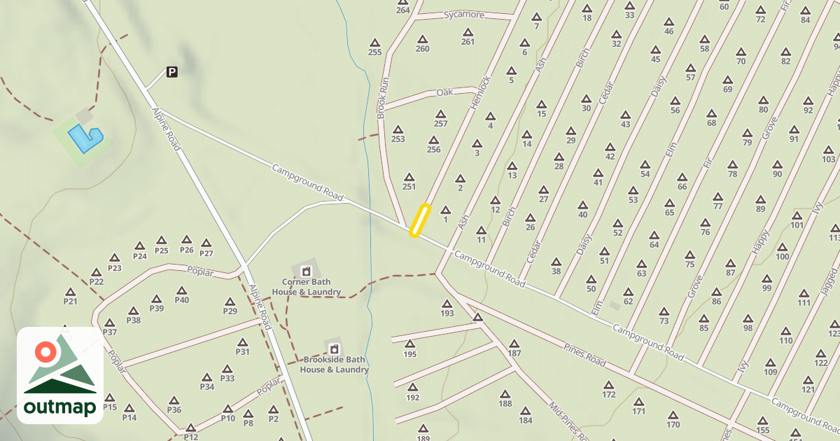 Map of Hemlock