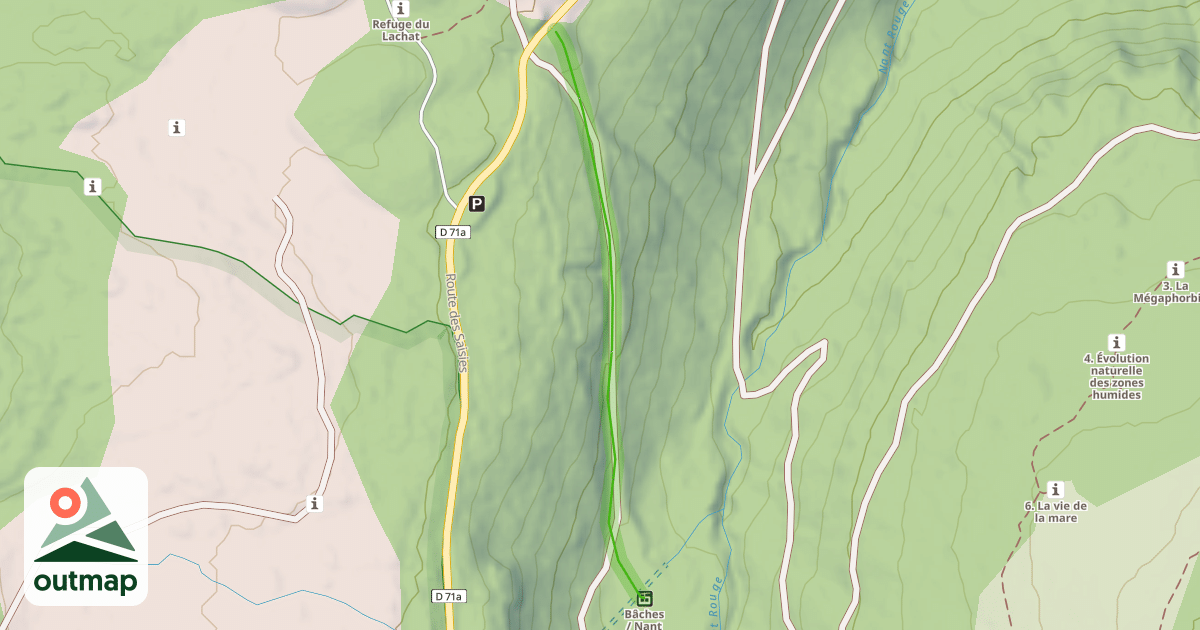 Map of Bâches