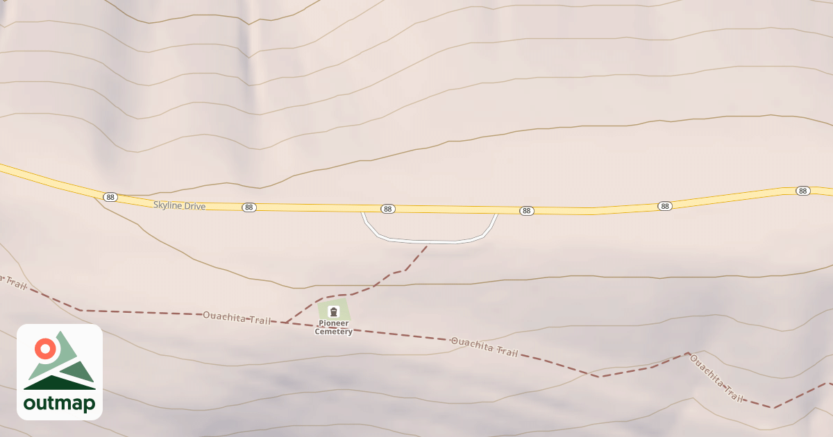 Map of PIONEER CEMETERY