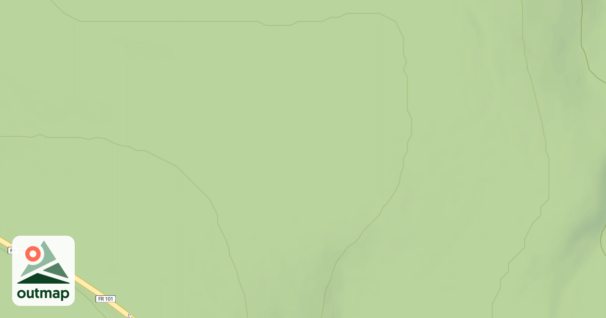 Map of EAST ROAD