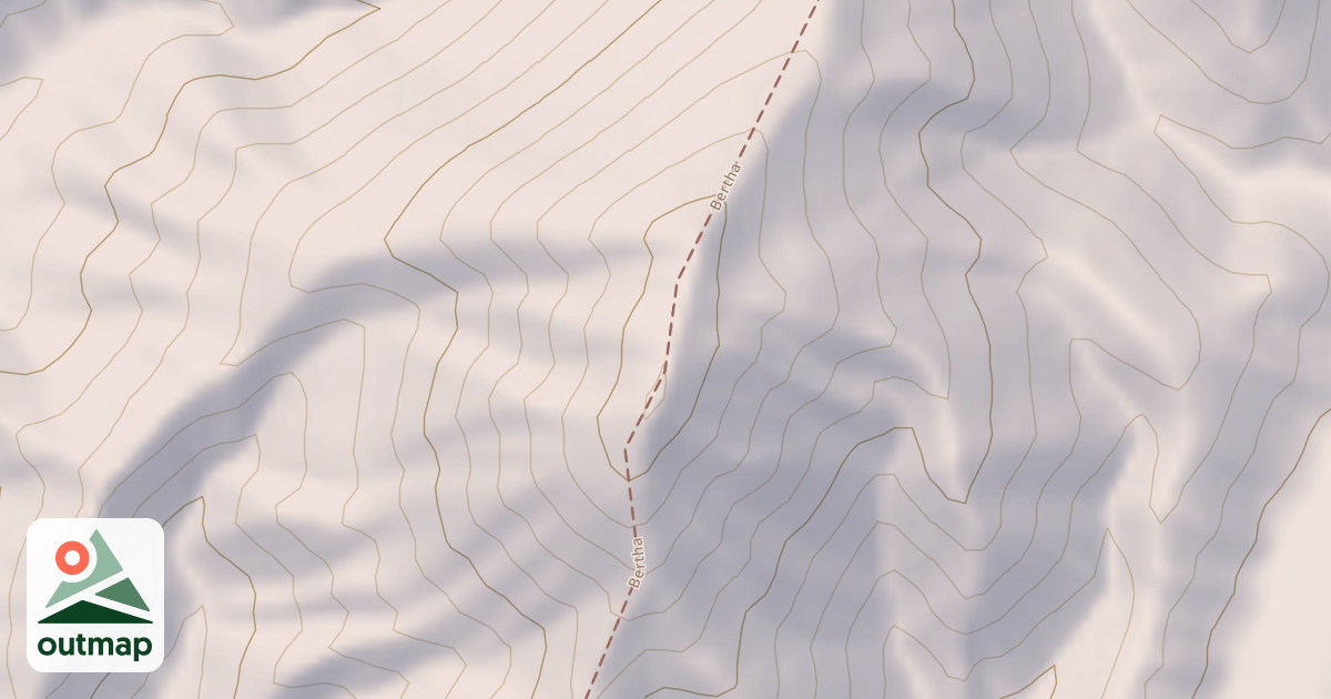 Map of Bertha