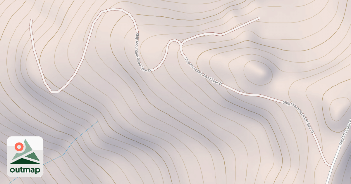 Map of SHIP MTN.