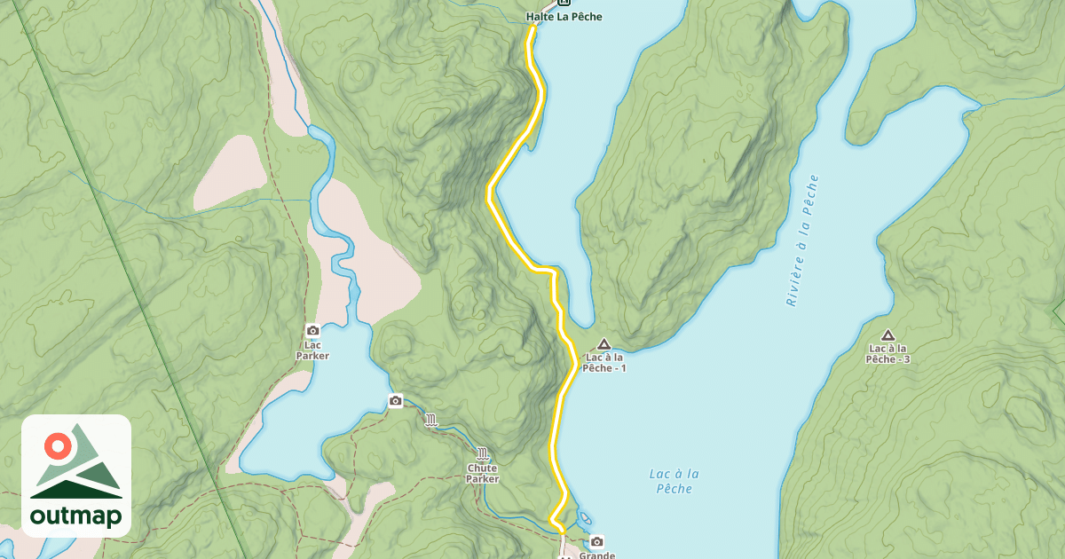 Map of 3 - Sentier National