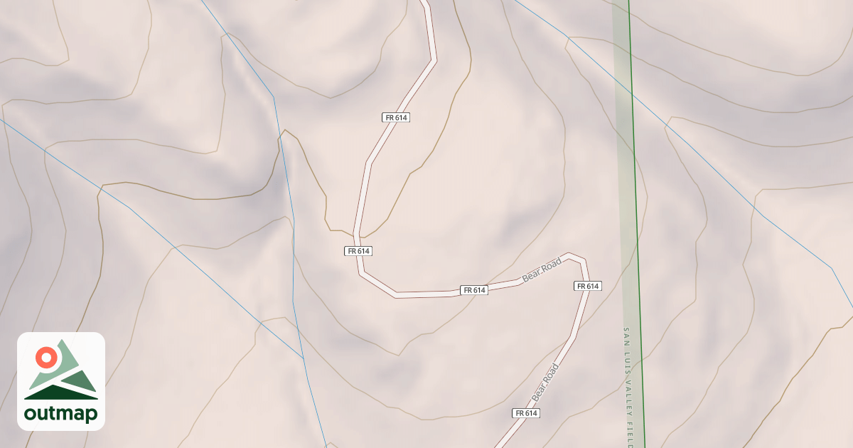 Map of BLM National GTLF Public Motorized Roads c1f308a1-c2fa-4357-857f-9e656384bc06
