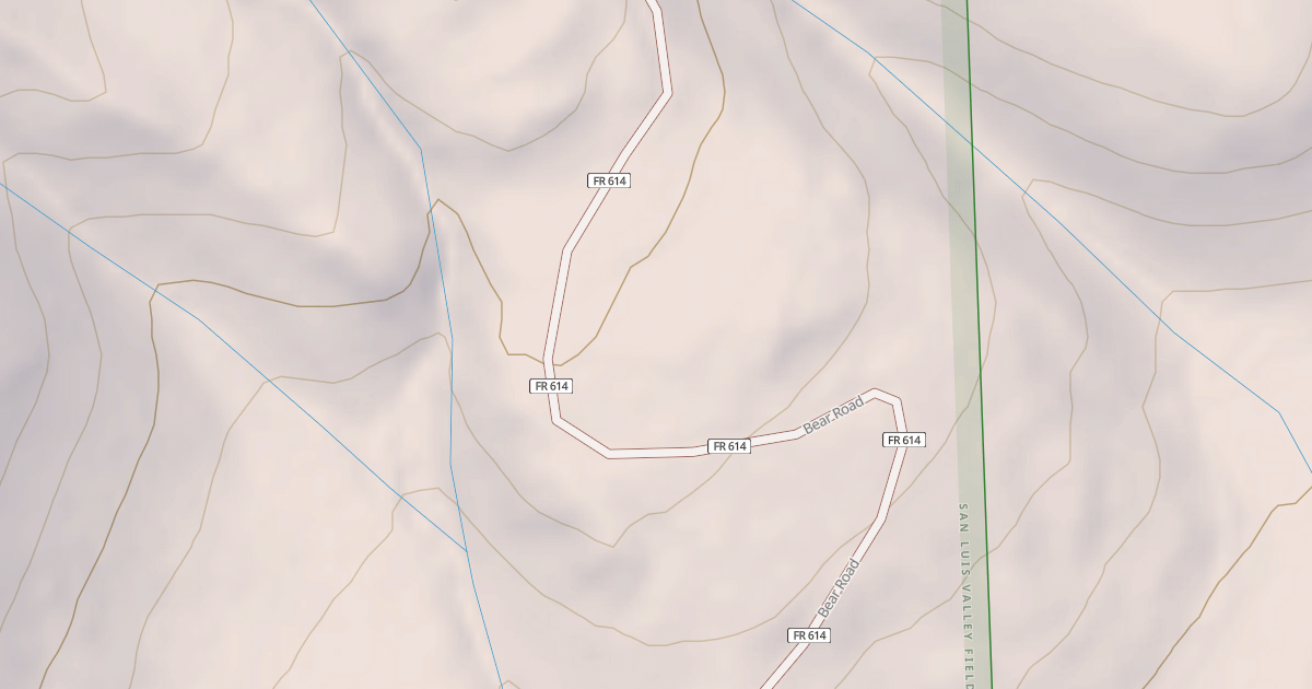 Map preview of BLM National GTLF Public Motorized Roads c1f308a1-c2fa-4357-857f-9e656384bc06