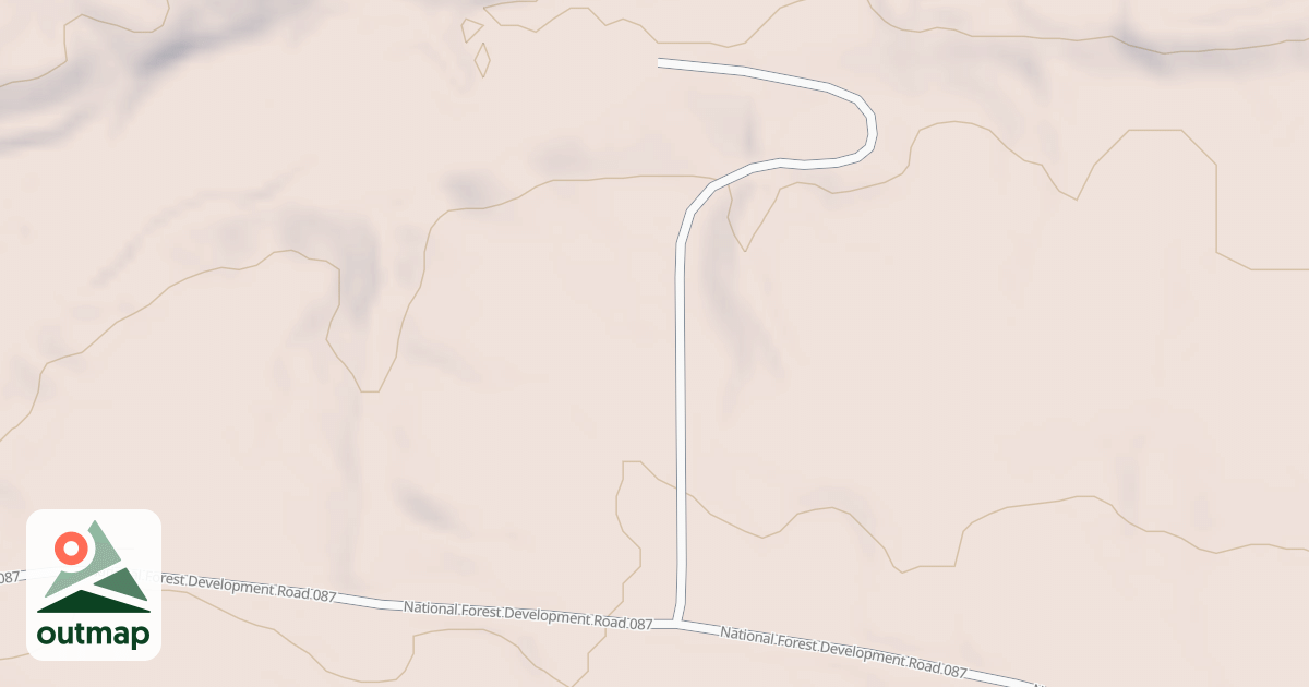 Map of MCCOY CREEK ACCESS