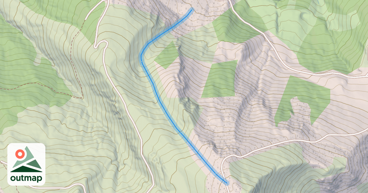 Map of Combe Armand
