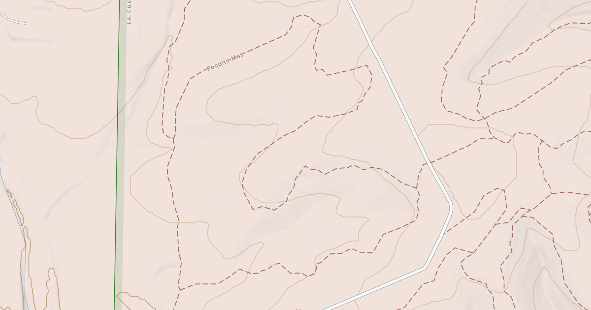 Map preview of Hackberry Trail System - Poquito Mas