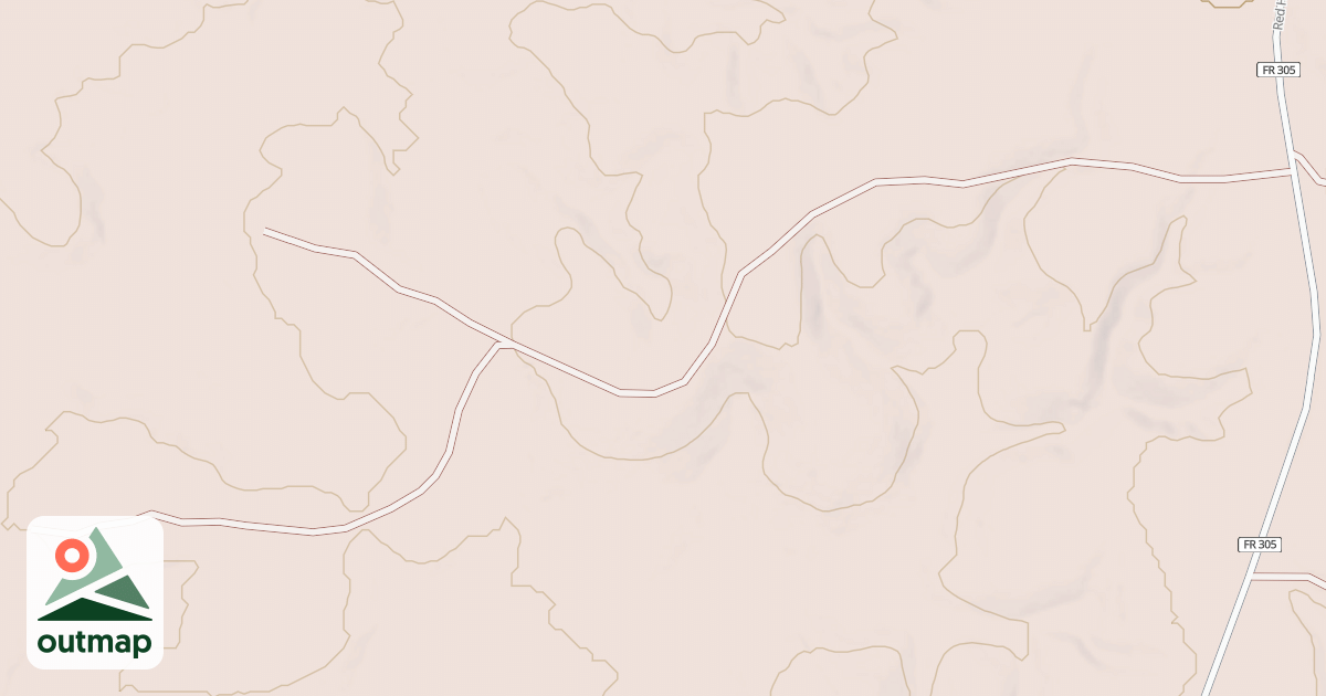 Map of USFS National Forest System Roads {F070B0C2-86C5-464A-925B-9896D4587FFA}