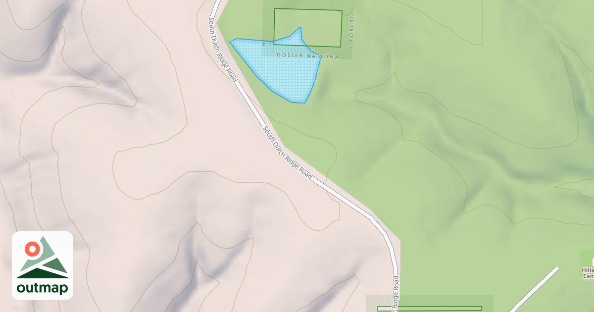 Map of DUTCH RIDGE POND PARKING