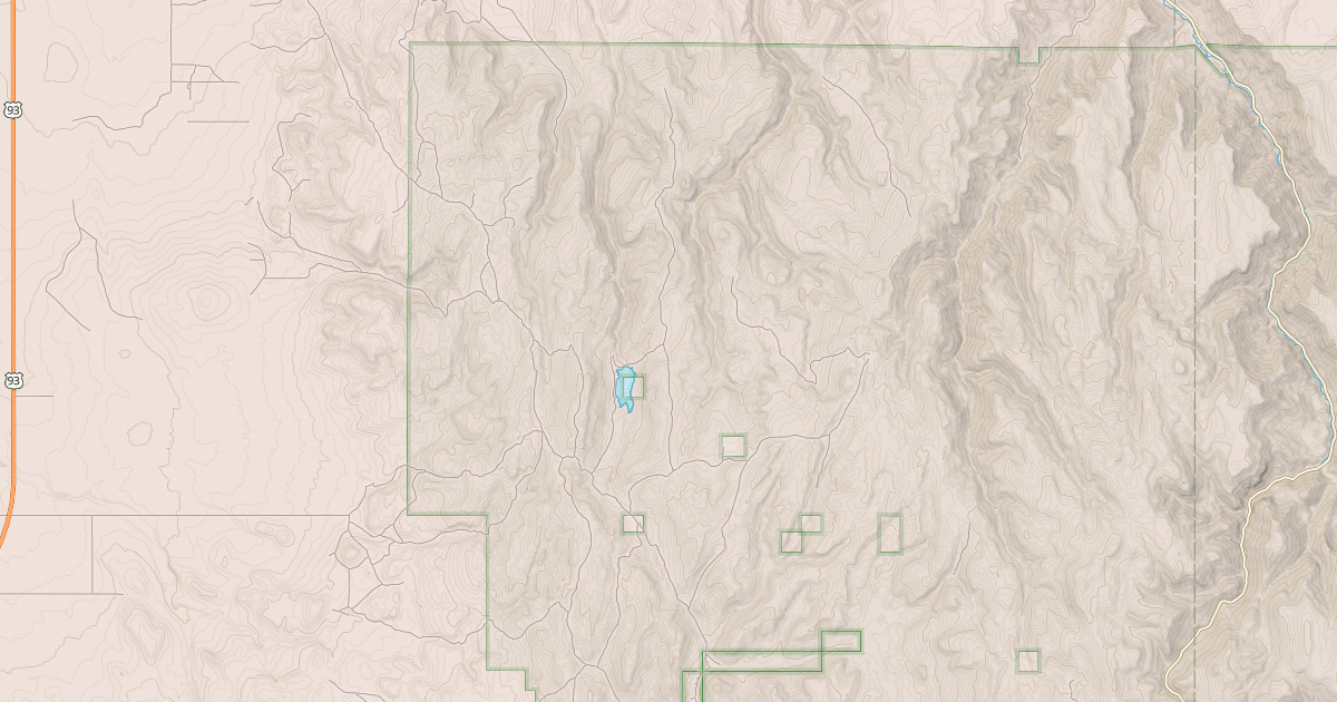 Map preview of N COTTONWOOD