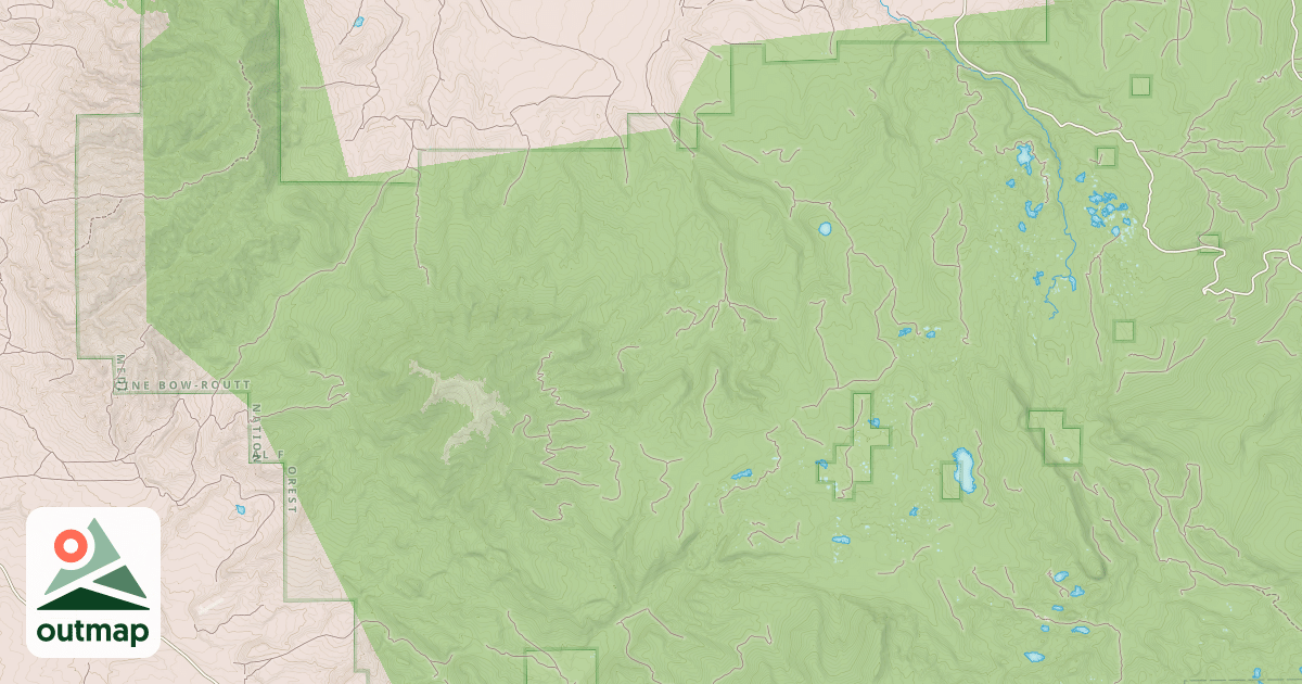 Map of CEDAR PASS
