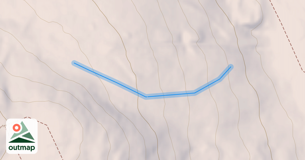 Map of Lower Olympic Valley