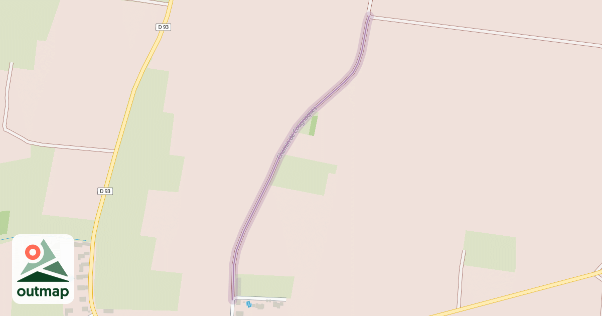 Map of Chemin de Cougnaques