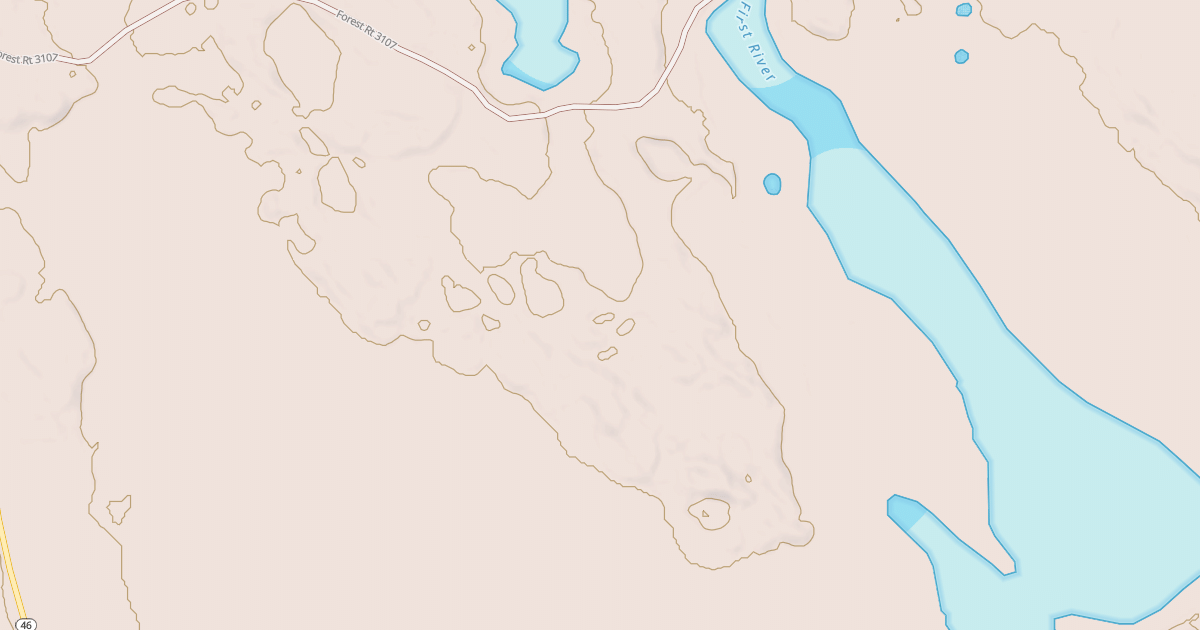 Map preview of FR 3107 SPUR A