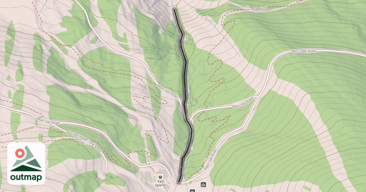 Map of Cady's Cafe