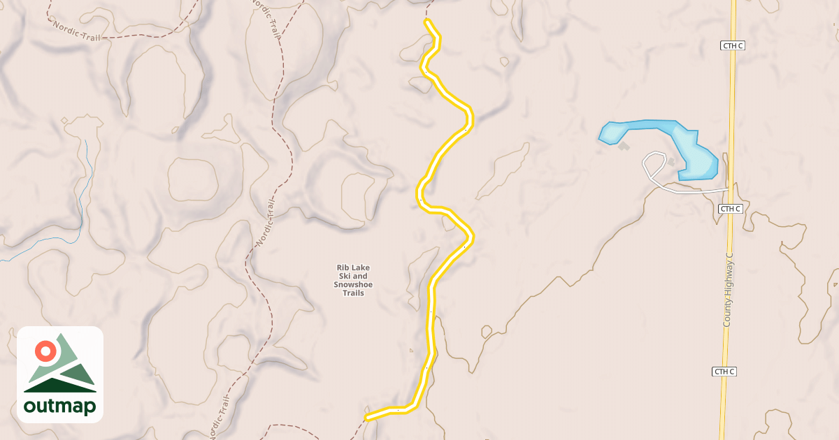 Map of Nordic Trail