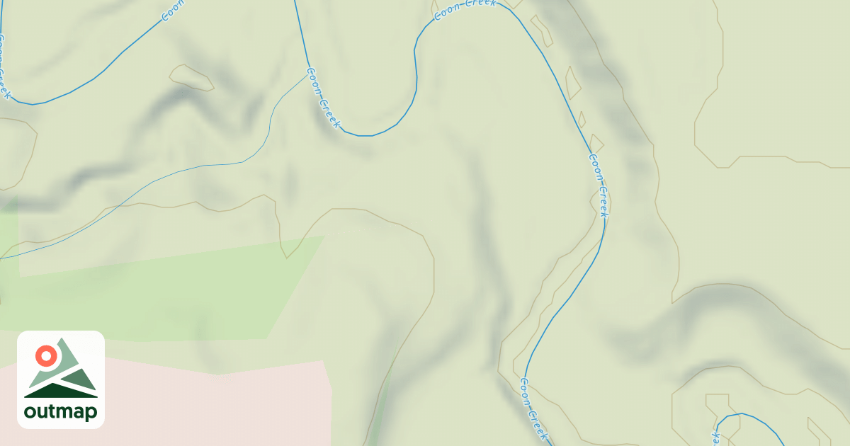 Map of Shady Oaks Native Prairie Adventure Trails
