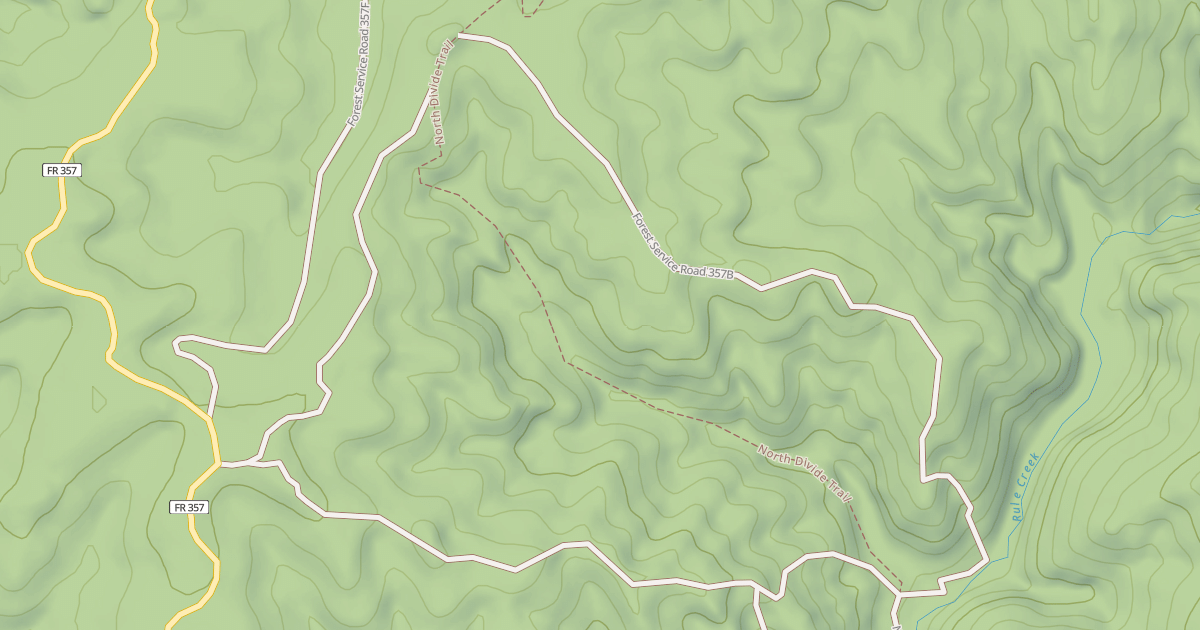 Map preview of LOWER RULE CR SPUR