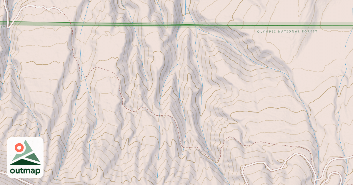 Map of USFS National Forest System Roads {FB4A2607-9976-401A-8657-B6C606B2FEBE}