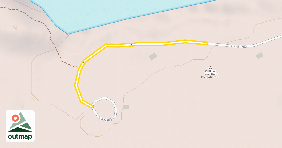 Map of Lutak Road