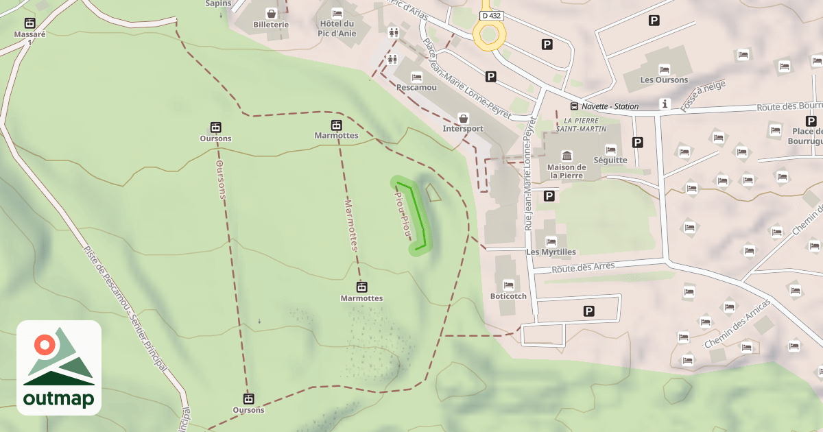 Map of PiouPiou