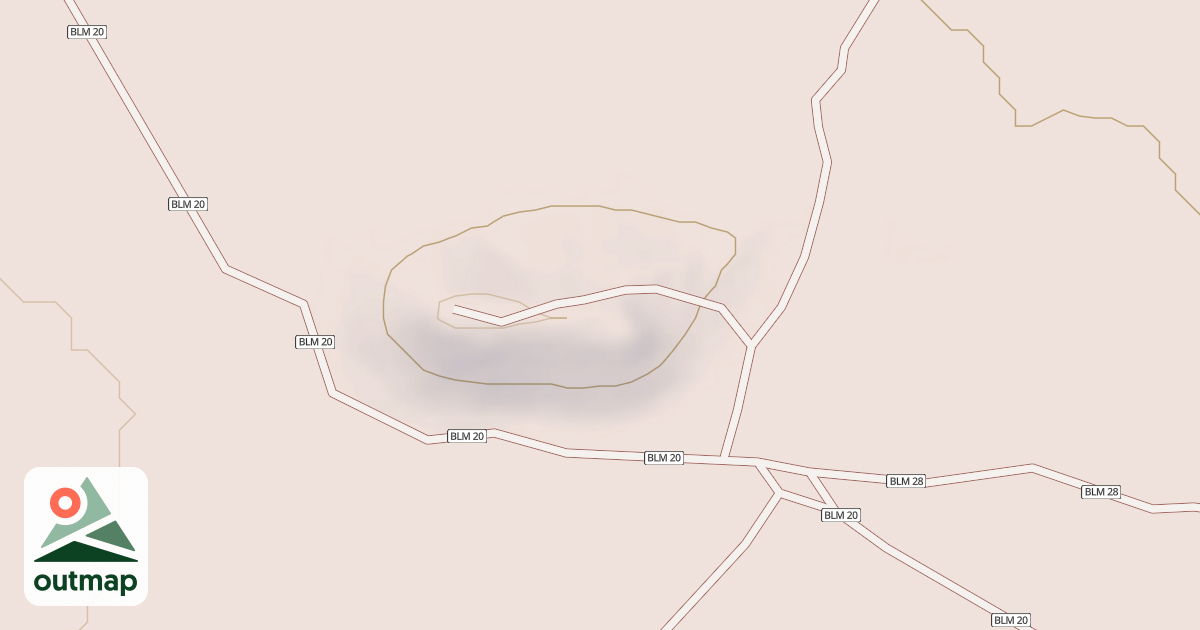 Map of BLM National GTLF Public Motorized Roads 0ffd26a9-422c-4ba1-bafa-1cb6766a34ba
