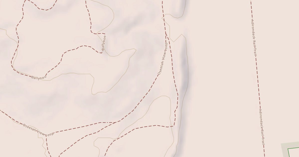 Map preview of Oseetah Lake Trails