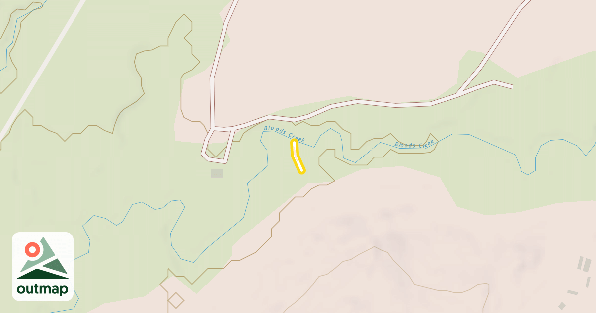 Map of 2. Bloods Creek