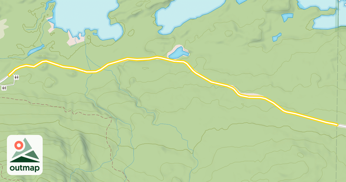 Map of Park Tote Road