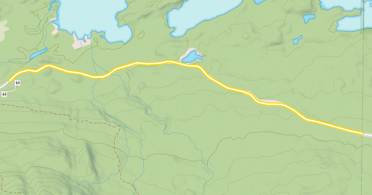Map preview of Park Tote Road