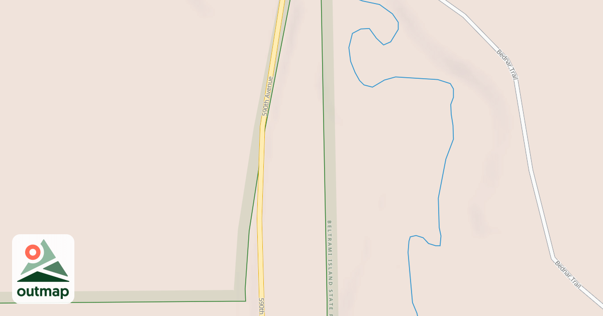 Map of Bemis Hill Trails