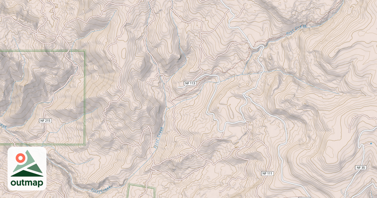 Map of COW MEADOW ROAD
