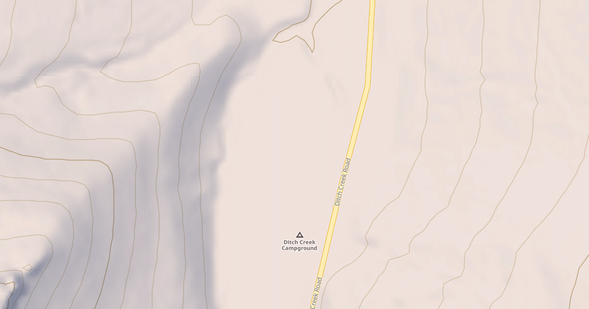 Map preview of DITCH CR CAMPGROUND