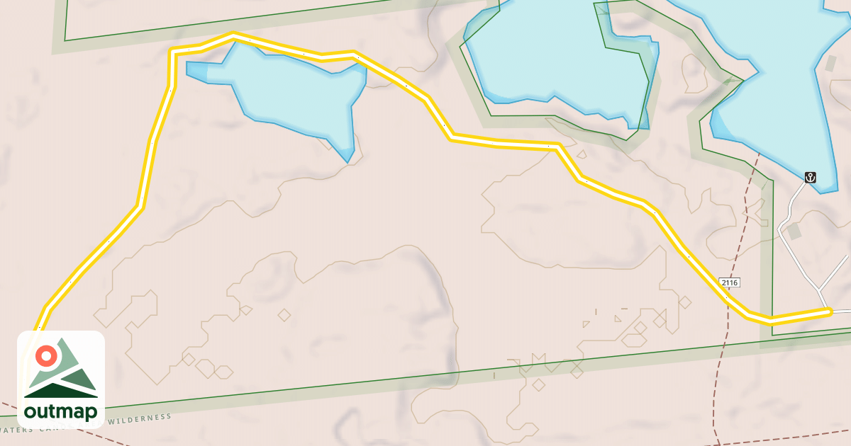 Map of Tim Knopp Trail