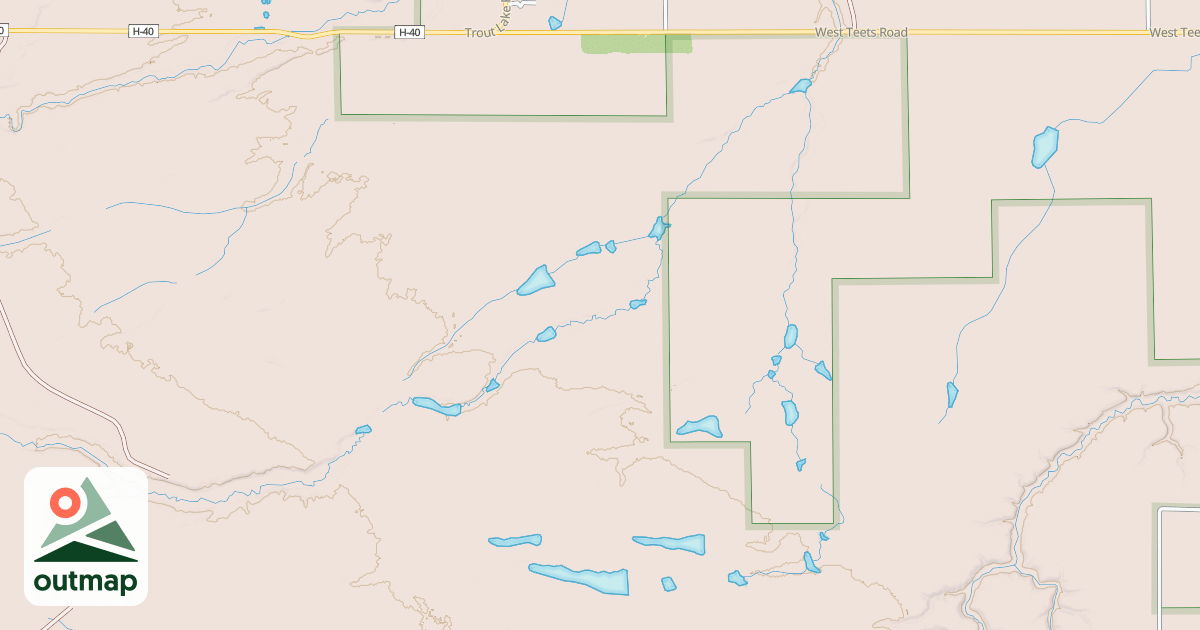 Map of LITTLE BEAR CREEK