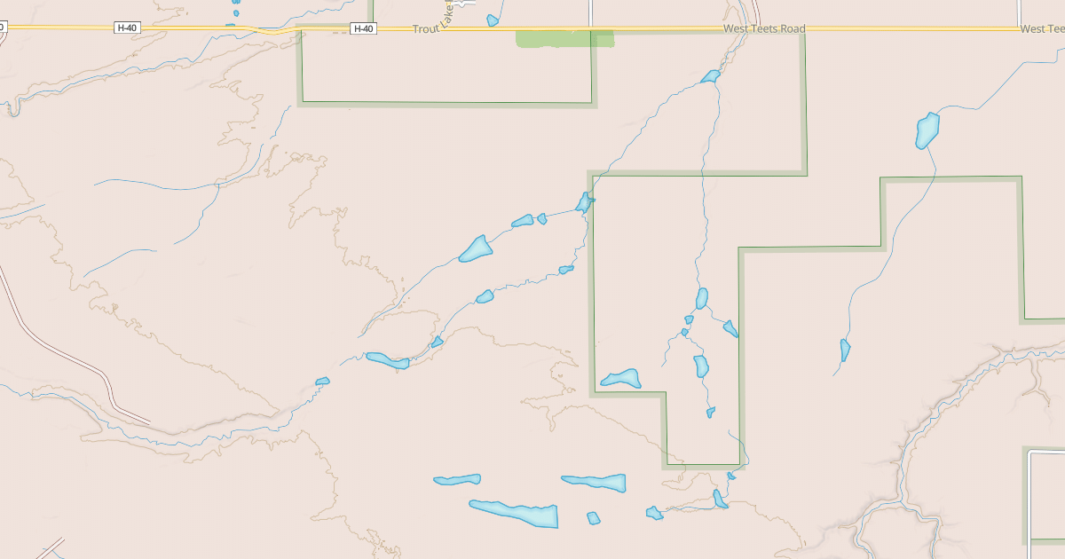 Map preview of LITTLE BEAR CREEK