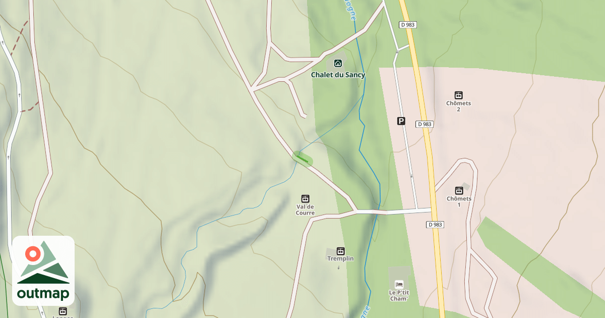 Map of Tétras