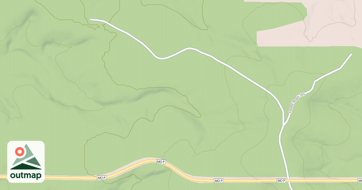 Map of DRY CREEK RIDGE