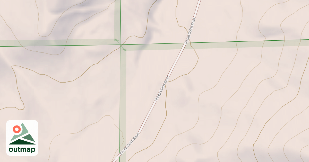 Map of SHEEP GULCH