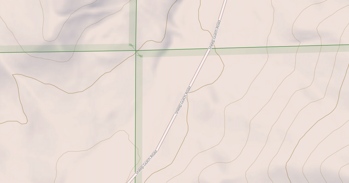 Map preview of SHEEP GULCH