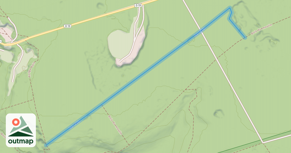 Map of Les Pâtis