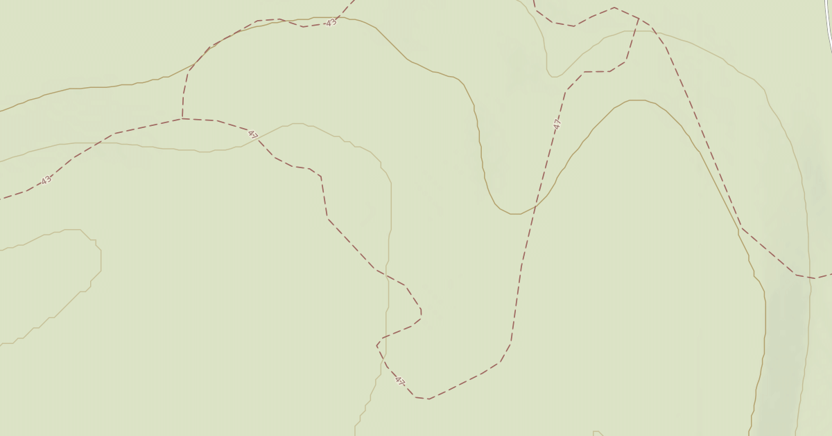 Map preview of Cline Buttes Tr 47