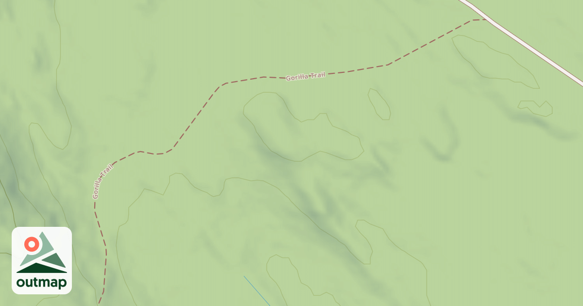 Map of Gorilla Trail