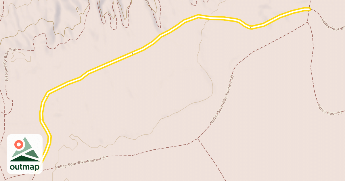 Map of Valley Spur (D)